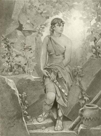 Cymbeline. Act III, Scene VI by Felix Octavius Carr Darley